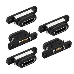 5 Pack Micro USB DIY Connector, USB 2.0 Micro B 5Pin Female Socket Port Repair Replacement Solder Adapter Waterproof & Dustproof with Panel Mount Screw Hole 5 Pack Micro USB DIY Connector, USB 2.0 Micro B 5Pin Female Socket Port Repair Replacement Solder Adapter Waterproof & Dustproof with Panel Mount Screw Hole