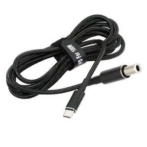 Laptop Power Cable,USB C to DC 7.4x5.0MM DE PD 100W Fast Charging Nylon Braided Cable Compatible PD 65W 5.91FT/1.8M Laptop Power Cable,USB C to DC 7.4x5.0MM DE PD 100W Fast Charging Nylon Braided Cable Compatible PD 65W 5.91FT/1.8M