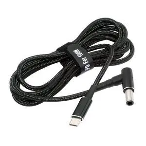 Laptop Power Cable,USB C to DC 6.0x1.4MM PD 100W Fast Charging Nylon Braided Cable Compatible PD 65W 5.91FT/1.8M Laptop Power Cable,USB C to DC 6.0x1.4MM PD 100W Fast Charging Nylon Braided Cable Compatible PD 65W 5.91FT/1.8M