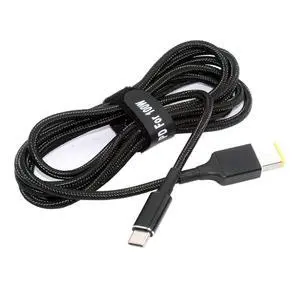 Laptop Power Cable,USB C to DC Thinkpad 11x4.5MM PD 100W Fast Charging Nylon Braided Cable Compatible PD 65W 5.91FT/1.8M Laptop Power Cable,USB C to DC Thinkpad 11x4.5MM PD 100W Fast Charging Nylon Braided Cable Compatible PD 65W 5.91FT/1.8M