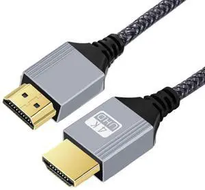 HDMI 2.0 Cable,HDMI Male to HDMI Male 4K@60Hz Ultra High-Speed Gold-Plated Nylon Braided Cable 3.28FT/1.0M for TV, Monitor, Computer HDMI 2.0 Cable,HDMI Male to HDMI Male 4K@60Hz Ultra High-Speed Gold-Plated Nylon Braided Cable 3.28FT/1.0M for TV, Monitor, Computer