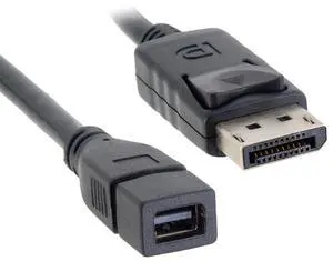DP DisplayPort Male to Mini DP DisplayPort Female Cable 4K 60hz for Displays HDTV Monitor DP DisplayPort Male to Mini DP DisplayPort Female Cable 4K 60hz for Displays HDTV Monitor