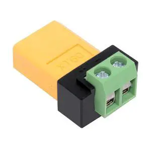 XT60 2Pin Plug Charging Terminal Solderless Adapter for Aircraft Model/Car Model/Remote Control Toy/Battery Charger XT60 2Pin Plug Charging Terminal Solderless Adapter for Aircraft Model/Car Model/Remote Control Toy/Battery Charger