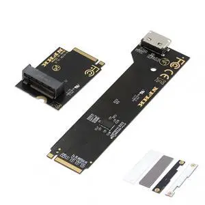 PCI Express 5.0/4.0 M.2 to NVME/Oculink SFF-8612 Adapter for NUC 15 Pro NUC15CRH Built-in Port Upgrade Expansion Adapter PCI Express 5.0/4.0 M.2 to NVME/Oculink SFF-8612 Adapter for NUC 15 Pro NUC15CRH Built-in Port Upgrade Expansion Adapter