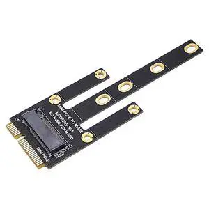 M.2 NVME SSD to Mini PCI-E Motherboard SSD Expansion Card Adapter for 2230/2242/2260/2280mm(mSATA Interface not Supported) M.2 NVME SSD to Mini PCI-E Motherboard SSD Expansion Card Adapter for 2230/2242/2260/2280mm(mSATA Interface not Supported)