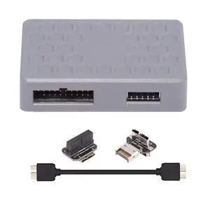 Micro B to USB 3.0 19Pin/USB 3.1 Type E Front Panel Header Port Multiplier Hub Adapter with USB 3.0 19Pin/USB 3.1 Type E to Micro B Adapter Micro B to USB 3.0 19Pin/USB 3.1 Type E Front Panel Header Port Multiplier Hub Adapter with USB 3.0 19Pin/USB 3.1 Type E to Micro B Adapter