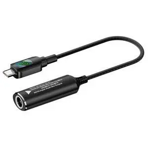 DC Power to USB C Converter,USB C to DC 7.9x5.4MM PD 140W Fast Charging Nylon Braided Cable Compatible 5V/9V/20V DC Power to USB C Converter,USB C to DC 7.9x5.4MM PD 140W Fast Charging Nylon Braided Cable Compatible 5V/9V/20V