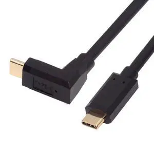 USB C to C Cable,USB C Male to Male Fast Charging Data Transfer 90 Degree Angled Extension Cable USB C to C Cable,USB C Male to Male Fast Charging Data Transfer 90 Degree Angled Extension Cable