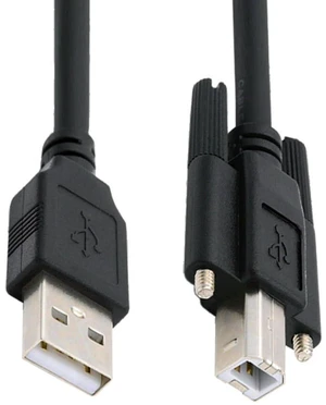 USB 2.0 Type-A to USB 2.0 Type-B Cable 480 Mbps Transfer Speed for Industrial Camera/Printer/Scanner 4.92FT USB 2.0 Type-A to USB 2.0 Type-B Cable 480 Mbps Transfer Speed for Industrial Camera/Printer/Scanner 4.92FT