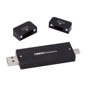 CY M.2 to USB Adapter,NVME M-Key M.2 NGFF SATA SSD to USB 3.0 Type A & Type C Combo PCBA Case 2230/2242mm Adapter RTL9210B Chipset CY M.2 to USB Adapter,NVME M-Key M.2 NGFF SATA SSD to USB 3.0 Type A & Type C Combo PCBA Case 2230/2242mm Adapter RTL9210B Chipset