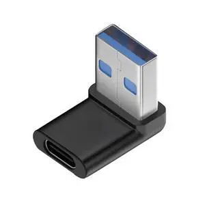 USB C to USB Adapter,USB 3.0 Male to USB 3.1 Type C Female 90 Degree Down Angled Connector Adapter USB C to USB Adapter,USB 3.0 Male to USB 3.1 Type C Female 90 Degree Down Angled Connector Adapter