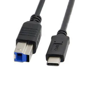 USB C Type-C Host OTG to USB 3.0 Type B Extension Data Cable for SSD Disk 1.0M 5Gbps USB C Type-C Host OTG to USB 3.0 Type B Extension Data Cable for SSD Disk 1.0M 5Gbps