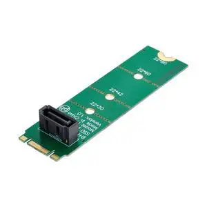 CY NGFF B/M-Key M.2 to Vertical SATA 7 Pin Hard Disk Drive SSD PCBA Extension Adapter for Motherboard CY NGFF B/M-Key M.2 to Vertical SATA 7 Pin Hard Disk Drive SSD PCBA Extension Adapter for Motherboard