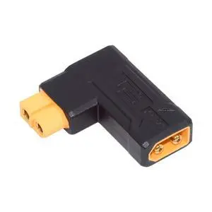 XT60 to XT60 Adapter,XT60 Male to XT60 Female 90 Degree Right Angled Bidirectional Charging Conversion Adapter for Aircraft Model/Car Model/Remote Control Toy/Battery Charger XT60 to XT60 Adapter,XT60 Male to XT60 Female 90 Degree Right Angled Bidirectional Charging Conversion Adapter for Aircraft Model/Car Model/Remote Control Toy/Battery Charger