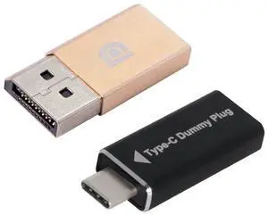 CY USB-C Type-C Adapter Displayport Virtual Display Adapter Type-C USB-C DDC EDID Dummy Plug Headless Ghost Display Emulator 1920x1080p@60Hz CY USB-C Type-C Adapter Displayport Virtual Display Adapter Type-C USB-C DDC EDID Dummy Plug Headless Ghost Display Emulator 1920x1080p@60Hz