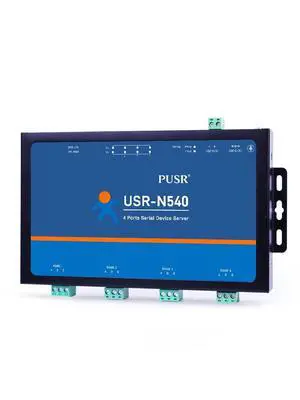 4 Ports RS485 to Ethernet Converter MQTT Modbus Gateway Networking Serial Port Communication Server USR-N540 4 Ports RS485 to Ethernet Converter MQTT Modbus Gateway Networking Serial Port Communication Server USR-N540