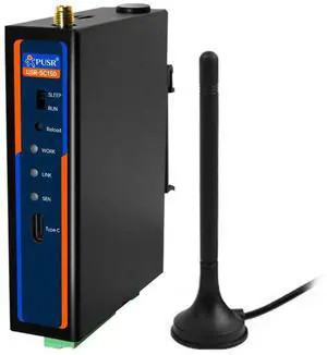 Low-Power DIN-Rail 4G Edge Gateway Cellular Modem Supply/Acquisition/Transmission Edge Computing Easy Operation Offline Caching USR-SC150-E Low-Power DIN-Rail 4G Edge Gateway Cellular Modem Supply/Acquisition/Transmission Edge Computing Easy Operation Offline Caching USR-SC150-E