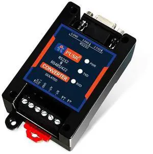 RS232 to RS485/422 Serial Converter Adapter Industrial DB9 Female Connector(RS232) USR-HUB102C-DB9-F RS232 to RS485/422 Serial Converter Adapter Industrial DB9 Female Connector(RS232) USR-HUB102C-DB9-F