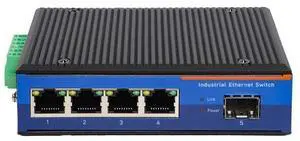 4*10/100/1000Mbps RJ45 Port+1*Gigabit SFP Slot Industrial Gigabit Unmanaged Ethernet Switch USR-ISG104-SFP 4*10/100/1000Mbps RJ45 Port+1*Gigabit SFP Slot Industrial Gigabit Unmanaged Ethernet Switch USR-ISG104-SFP