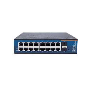 16*10/100Mbps RJ45 Port+ 2*Gigabit SFP Slot Industrial Managed Ethernet Switch VLAN /Ring Network USR-ISF216-SFP 16*10/100Mbps RJ45 Port+ 2*Gigabit SFP Slot Industrial Managed Ethernet Switch VLAN /Ring Network USR-ISF216-SFP