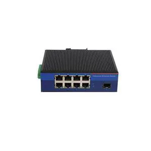8*10/100/1000Mbps POE RJ45 Port+1*Gigabit SFP Slot Industrial Unmanaged Gigabit Ethernet Switch USR-ISG108P-SFP 8*10/100/1000Mbps POE RJ45 Port+1*Gigabit SFP Slot Industrial Unmanaged Gigabit Ethernet Switch USR-ISG108P-SFP