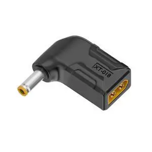 Adapter XT60 Male SC100 Protocol to DC 5.5x2.5mm Male Fast Charging Angled Horizontal Adapter for RC Lipo Battery Quadcopter Multicopter Aeromodelling Adapter XT60 Male SC100 Protocol to DC 5.5x2.5mm Male Fast Charging Angled Horizontal Adapter for RC Lipo Battery Quadcopter Multicopter Aeromodelling