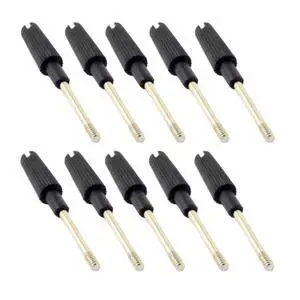 Scews for Cable ThumbScrews #4-40 UNC 47mm Length Stainless Steel Overmold for Computer DVI VGA RS232 Cable (10pcs) Scews for Cable ThumbScrews #4-40 UNC 47mm Length Stainless Steel Overmold for Computer DVI VGA RS232 Cable (10pcs)