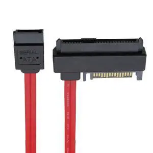 SAS Cable SFF-8482 SAS 29 Pin to SATA 22Pin Hard Disk Drive Raid Extension Cable with 15 Pin SATA Power Port SAS Cable SFF-8482 SAS 29 Pin to SATA 22Pin Hard Disk Drive Raid Extension Cable with 15 Pin SATA Power Port