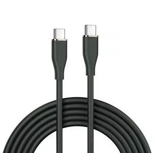 Colorful USB-C 480Mbps Type-C Male to Male Cable Ultra Soft High Flex 65W Hyper Super Flexible Cord (Black 200cm) Colorful USB-C 480Mbps Type-C Male to Male Cable Ultra Soft High Flex 65W Hyper Super Flexible Cord (Black 200cm)