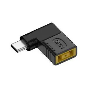 Adapter DC 20V 11.0 * 4.5mm Rectangle Input to USB-C Type-C Output 90 Degree Right Angled Power Plug Charge Adapter Adapter DC 20V 11.0 * 4.5mm Rectangle Input to USB-C Type-C Output 90 Degree Right Angled Power Plug Charge Adapter