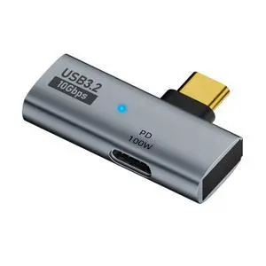 Adapter 10Gbps USB-C Type-C to USB 3.0 Female OTG & 100W PD Power for Laptop Tablet Phone Adapter 10Gbps USB-C Type-C to USB 3.0 Female OTG & 100W PD Power for Laptop Tablet Phone