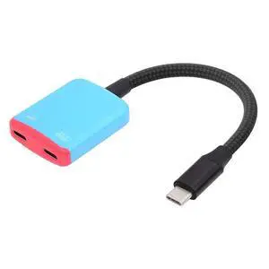 USB-C Type-C 1-to-2 VR AR Glass OTG 8K Video USB-C Female 100W PD Power Cable for NS Handheld Console Laptop Tablet Phone USB-C Type-C 1-to-2 VR AR Glass OTG 8K Video USB-C Female 100W PD Power Cable for NS Handheld Console Laptop Tablet Phone