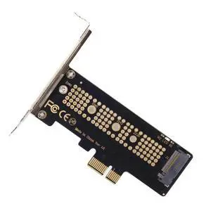 M-Key NVME AHCI SSD M.2 2280 to PCI-E 3.0 PCI Express 4.0 1x Adapter with Bracket Low Profile for Desktop Motherboard M-Key NVME AHCI SSD M.2 2280 to PCI-E 3.0 PCI Express 4.0 1x Adapter with Bracket Low Profile for Desktop Motherboard