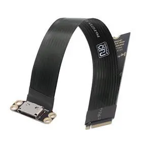 2280 PCI-E4.0 M.2 M-Key Male to Oculink SFF-8612 SFF-8611 Host Cable 15cm for NVME U.2 SSD eGPU External Graphics Card Dock 2280 PCI-E4.0 M.2 M-Key Male to Oculink SFF-8612 SFF-8611 Host Cable 15cm for NVME U.2 SSD eGPU External Graphics Card Dock