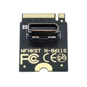 2230 PCI-E4.0 M.2 M-Key Male to Oculink SFF-8612 SFF-8611 Host Vertical Adapter for NVME U.2 SSD eGPU External Graphics Card Dock 2230 PCI-E4.0 M.2 M-Key Male to Oculink SFF-8612 SFF-8611 Host Vertical Adapter for NVME U.2 SSD eGPU External Graphics Card Dock