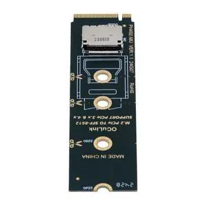 2280 PCI-E4.0 M.2 M-Key Male to Oculink SFF-8612 SFF-8611 Host Horizontal Adapter for NVME U.2 SSD eGPU External Graphics Card Dock 2280 PCI-E4.0 M.2 M-Key Male to Oculink SFF-8612 SFF-8611 Host Horizontal Adapter for NVME U.2 SSD eGPU External Graphics Card Dock