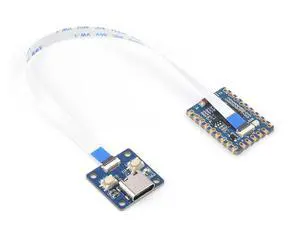 ESP32-S3 Mini Development Board, Based on ESP32-S3FH4R2 Dual-Core Processor, 240MHz Running Frequency Onboard 2MB PSRAM& 4MB Flash Memory, 2.4GHz W-i-F-i&Blue-Too-th LE (with USB Port Adapter) ESP32-S3 Mini Development Board, Based on ESP32-S3FH4R2 Dual-Core Processor, 240MHz Running Frequency Onboard 2MB PSRAM& 4MB Flash Memory, 2.4GHz W-i-F-i&Blue-Too-th LE (with USB Port Adapter)