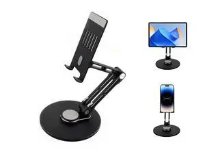 Portable Monitor Adjustable Stand, Compatible with 4~18.5inch Monitors, Supports Multi-axis Rotation, Weighted Base and Ergonomic Design, Foldable For Easy Storage Portable Monitor Adjustable Stand, Compatible with 4~18.5inch Monitors, Supports Multi-axis Rotation, Weighted Base and Ergonomic Design, Foldable For Easy Storage