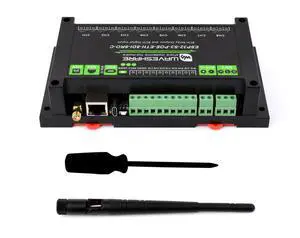 Industrial 8-Channel ESP32-S3 WiFi Relay Module, Built-in Xtensa 32-bit LX7 Dual-Core Processor, Onboard Isolated CAN+ 8-CH Digital Inputs + 8-CH Relays+ PoE Network Port, Supports WiFi/BT Industrial 8-Channel ESP32-S3 WiFi Relay Module, Built-in Xtensa 32-bit LX7 Dual-Core Processor, Onboard Isolated CAN+ 8-CH Digital Inputs + 8-CH Relays+ PoE Network Port, Supports WiFi/BT