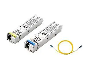 Gigabit SFP Optical Transceiver with LC Connector, Single-Mode Single-Fiber Gigabit SFP Optical Transceiver with LC Connector, Single-Mode Single-Fiber