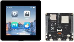 ESP32-C6 2.73inch LCD Display Dev Board, RISC-V 32-bit, 320×320, No Batt ESP32-C6 2.73inch LCD Display Dev Board, RISC-V 32-bit, 320×320, No Batt