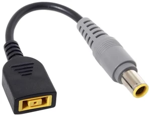 JMT DC 7.9 x 5.5mm Round Jack to Square USB Plug Converter Laptop Power Adapter Connector Cable Compatible for Lenovo ThinkPad IBM Charger (15cm,7.9mm Male-USB Female) JMT DC 7.9 x 5.5mm Round Jack to Square USB Plug Converter Laptop Power Adapter Connector Cable Compatible for Lenovo ThinkPad IBM Charger (15cm,7.9mm Male-USB Female)