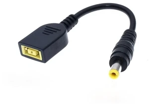 JMT DC 7.9 x 5.5mm Round Jack to Square USB Plug Converter Laptop Power Adapter Connector Cable Compatible for Lenovo ThinkPad IBM Charger (15cm,5.5x2.5mm Male-USB Female) JMT DC 7.9 x 5.5mm Round Jack to Square USB Plug Converter Laptop Power Adapter Connector Cable Compatible for Lenovo ThinkPad IBM Charger (15cm,5.5x2.5mm Male-USB Female)