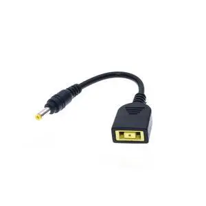 JMT DC 7.9 x 5.5mm Round Jack to Square USB Plug Converter Laptop Power Adapter Connector Cable Compatible for Lenovo ThinkPad IBM Charger (15cm,4.0x1.7mm Male-USB Female) JMT DC 7.9 x 5.5mm Round Jack to Square USB Plug Converter Laptop Power Adapter Connector Cable Compatible for Lenovo ThinkPad IBM Charger (15cm,4.0x1.7mm Male-USB Female)