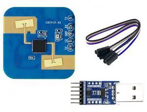 JMT HLK-LD2410-AA 24G Human Presence Sensor Smart Home Module up to 9m, Physical Activity· Slight Movement ·Rest Measurement (Test Kit) JMT HLK-LD2410-AA 24G Human Presence Sensor Smart Home Module up to 9m, Physical Activity· Slight Movement ·Rest Measurement (Test Kit)