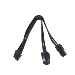 JMT Dual PCIe 6/8 Pin Female to Mini 12 Pin Male GPU Power Adapter Cable Compatible with NVIDIA GeForce RTX 30 Series RTX 3080 RTX 3090 GPU (Double 6Pin) JMT Dual PCIe 6/8 Pin Female to Mini 12 Pin Male GPU Power Adapter Cable Compatible with NVIDIA GeForce RTX 30 Series RTX 3080 RTX 3090 GPU (Double 6Pin)