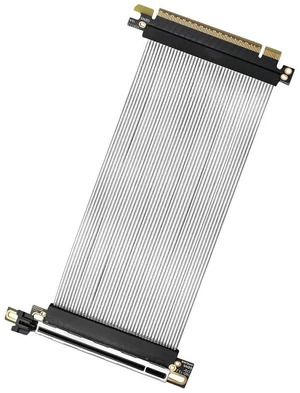 PCIE 5.0 X16 Graphics Card Extension Cable GPU Adapter 64GBS High Speed Silver Plated Compatible with 217e Chassis 270 Degree 16AD5-HB (20CM) PCIE 5.0 X16 Graphics Card Extension Cable GPU Adapter 64GBS High Speed Silver Plated Compatible with 217e Chassis 270 Degree 16AD5-HB (20CM)