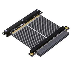 ADT-M33 PCIe 4.0 x16 Extension Cable 15CM Dual Reverse Gen4 256G/bps Graphics Card Extender Compatible with ITX A4 Chassis (M33JK-TS) ADT-M33 PCIe 4.0 x16 Extension Cable 15CM Dual Reverse Gen4 256G/bps Graphics Card Extender Compatible with ITX A4 Chassis (M33JK-TS)
