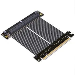ADT-M33 PCIe 4.0 x16 Extension Cable 15CM Dual Reverse Gen4 256G/bps Graphics Card Extender Compatible with ITX A4 Chassis (M33JM-TD) ADT-M33 PCIe 4.0 x16 Extension Cable 15CM Dual Reverse Gen4 256G/bps Graphics Card Extender Compatible with ITX A4 Chassis (M33JM-TD)