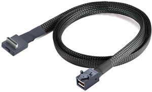 Oculink PCIE SFF 8611 4I 32P 90 Degree to SFF-8643 Cable in-Computer Connection Data Active Cable for SSD (50cm) Oculink PCIE SFF 8611 4I 32P 90 Degree to SFF-8643 Cable in-Computer Connection Data Active Cable for SSD (50cm)